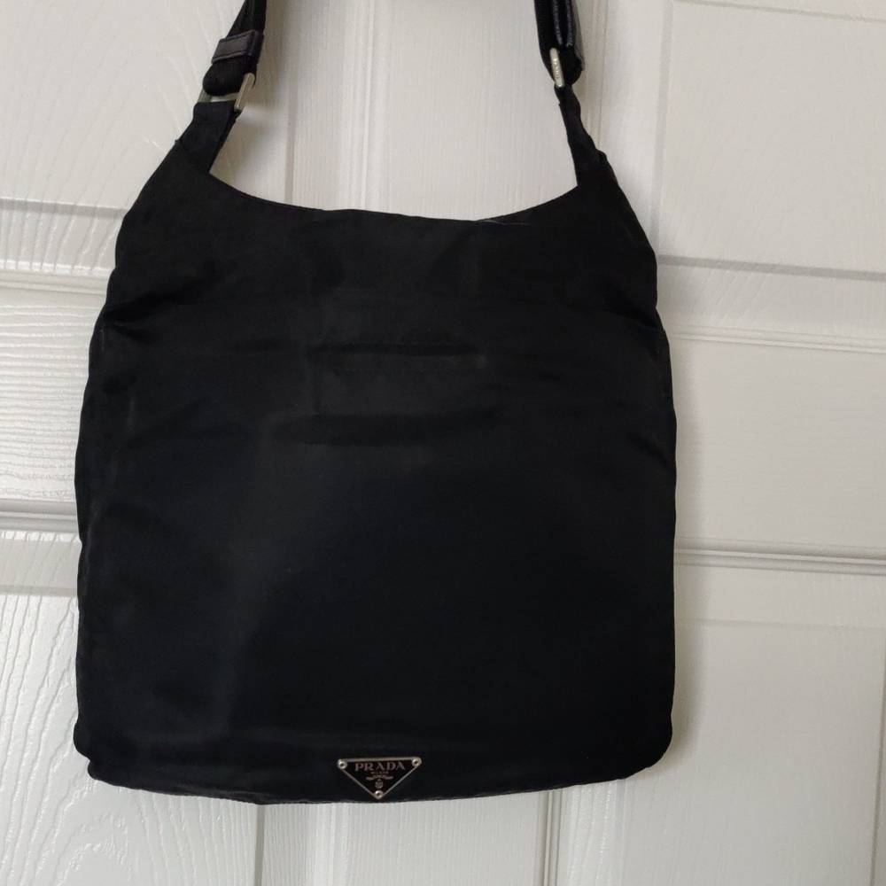 Prada Black Nylon Messenger Bag - Authentic - Picture 7 of 7